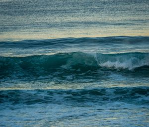 Preview wallpaper waves, ripples, spray, horizon