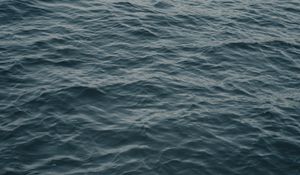 Preview wallpaper waves, ripples, water, surface, gray