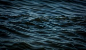 Preview wallpaper waves, ripples, water, dark