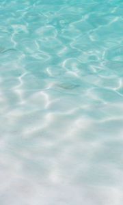 Preview wallpaper waves, ripples, water, transparent, blue