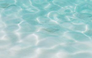 Preview wallpaper waves, ripples, water, transparent, blue