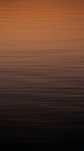 Preview wallpaper waves, ripples, water, surface, dusk