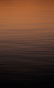 Preview wallpaper waves, ripples, water, surface, dusk