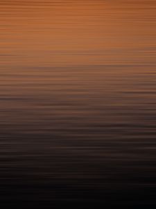 Preview wallpaper waves, ripples, water, surface, dusk