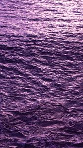 Preview wallpaper waves, ripples, water, surface, purple