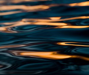 Preview wallpaper waves, ripples, water, macro