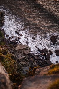 Preview wallpaper waves, rocks, coast, sea, water