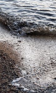 Preview wallpaper waves, sea, coast, beach
