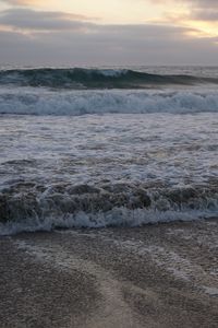 Preview wallpaper waves, sea, coast, foam, nature