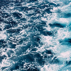 Preview wallpaper waves, sea, foam, water