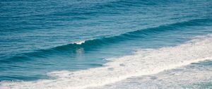 Preview wallpaper waves, sea, foam, water, wavy
