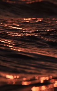 Preview wallpaper waves, sea, glare, water