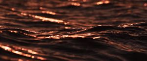 Preview wallpaper waves, sea, glare, water