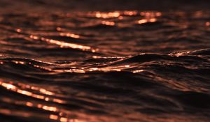 Preview wallpaper waves, sea, glare, water
