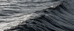Preview wallpaper waves, sea, ripples, glare, water, wavy