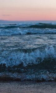 Preview wallpaper waves, sea, water, spray