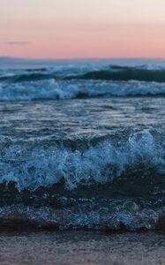 Preview wallpaper waves, sea, water, spray