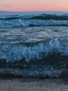 Preview wallpaper waves, sea, water, spray