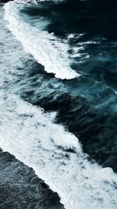 Preview wallpaper waves, sea, water, foam