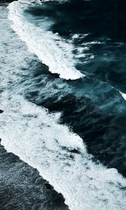 Preview wallpaper waves, sea, water, foam