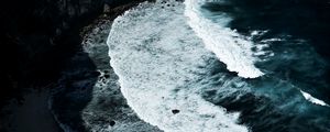 Preview wallpaper waves, sea, water, foam