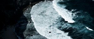 Preview wallpaper waves, sea, water, foam