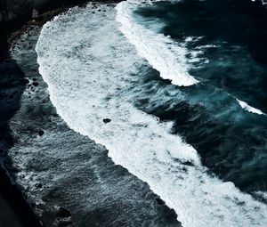 Preview wallpaper waves, sea, water, foam