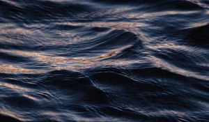 Preview wallpaper waves, sea, wavy, water