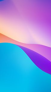 Preview wallpaper waves, shapes, gradient, abstraction