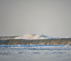 Preview wallpaper waves, splashes, sea, nature