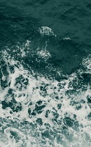 Preview wallpaper waves, spray, foam, water, sea