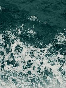 Preview wallpaper waves, spray, foam, water, sea