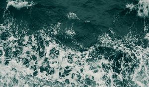 Preview wallpaper waves, spray, foam, water, sea