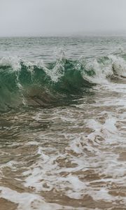 Preview wallpaper waves, spray, sea, water