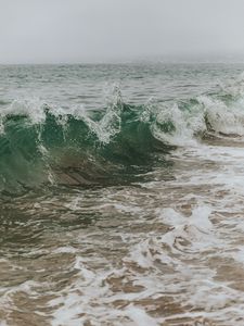 Preview wallpaper waves, spray, sea, water