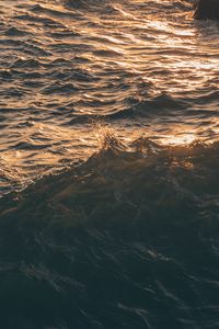 Preview wallpaper waves, spray, water, sea, body of water