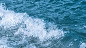 Preview wallpaper waves, spray, water, sea, surface