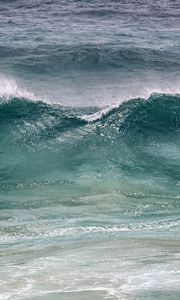 Preview wallpaper waves, spray, water, sea, storm