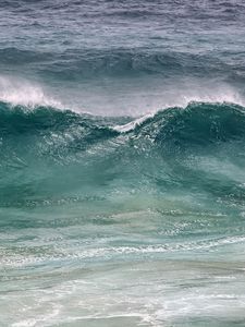 Preview wallpaper waves, spray, water, sea, storm