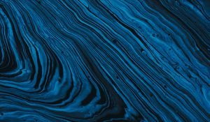 Preview wallpaper waves, stains, paint, liquid, blue