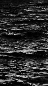 Preview wallpaper waves, water, black