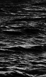 Preview wallpaper waves, water, black