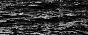 Preview wallpaper waves, water, black