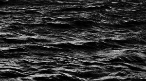 Preview wallpaper waves, water, black
