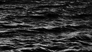 Preview wallpaper waves, water, black