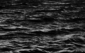 Preview wallpaper waves, water, black