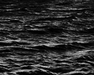 Preview wallpaper waves, water, black