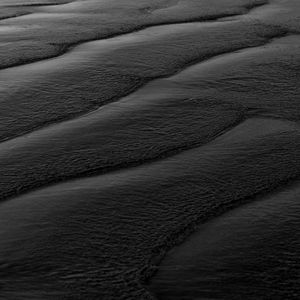 Preview wallpaper waves, water, bw, black, sea