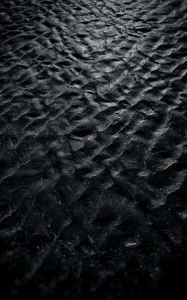 Preview wallpaper waves, water, bw, ripples