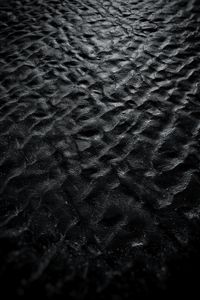 Preview wallpaper waves, water, bw, ripples